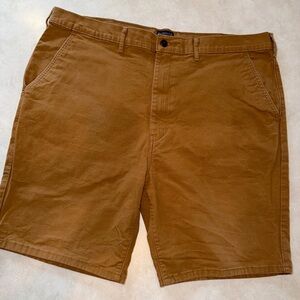 Levis Men's Classic Solid Cotton Flex Straight Chino Shorts Kaiko 42x9.5 EUC